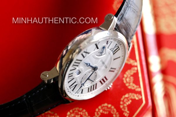 Cartier Rotonde 8 Days 18k White Gold W1556202 3324