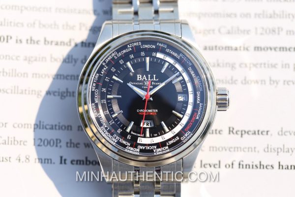 Ball Trainmaster Worldtime Chronometer GM2020D-S4CJ-BK
