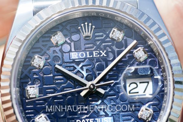 Rolex Datejust 36mm 126234-0011 Blue Diamond Dial