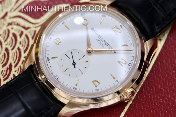 BAUME MERCIER CLIFTON 18K ROSE GOLD M0A10060