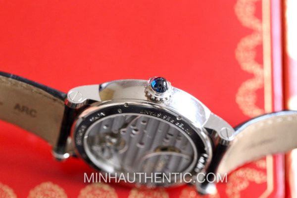 Cartier Rotonde 8 Days 18k White Gold W1556202 3324