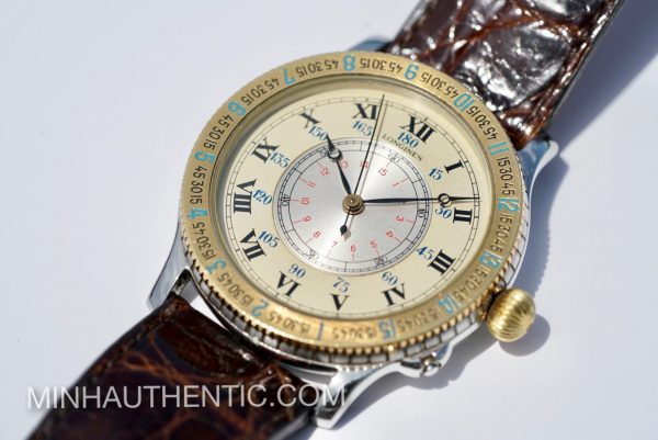 Longines Lindbergh 18k Gold/Steel 989.5215