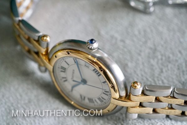 Cartier Panthere Vendome 2-row 18k Gold/Steel