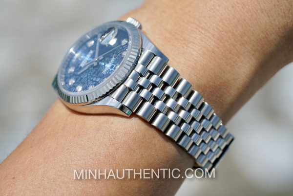 Rolex Datejust 36mm 126234-0011 Blue Diamond Dial