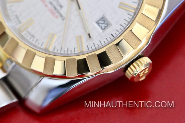 Tudor Classic Date-Day Automatic 18k Gold/Steel 23013