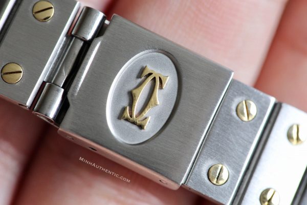 Cartier Santos Octagon Automatic 30mm 18k Gold/Steel