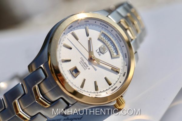 Tag Heuer Link Day Date Automatic 18kG/Steel WJF2050.BB0593