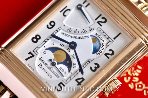 Jaeger LeCoultre Reverso Sun Moon 18k Rose Gold 270.2.63