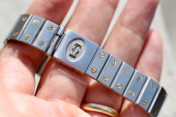 Cartier Santos Octagon Automatic 30mm 18k Gold/Steel