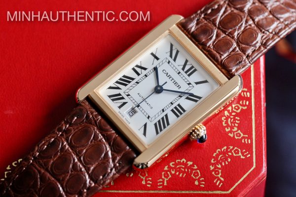 Cartier Tank Solo XL 18k Rose Gold W5200026