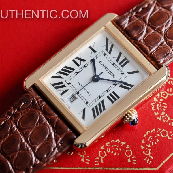 Cartier Tank Solo XL 18k Rose Gold W5200026