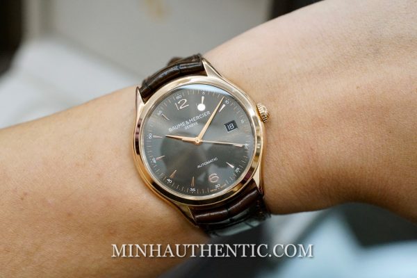 Baume Mercier Clifton Automatic 18k Rose Gold 10059