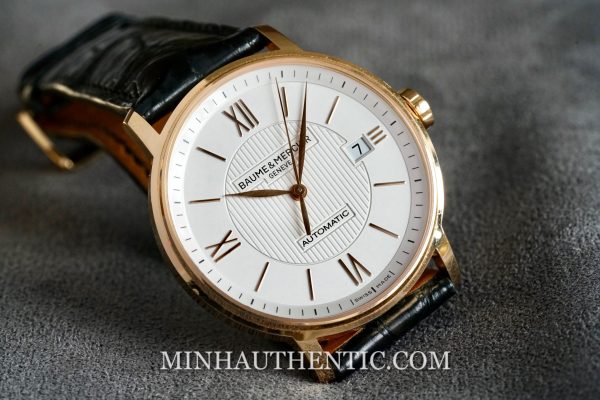 Baume Mercier Classima Automatic 18k Rose Gold 10037 - Ảnh 2