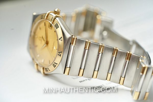 Omega Constellation quartz 18k Gold/Steel 1312.10.00