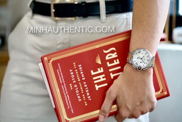 Cartier Ballon Bleu Chronograph 18k Rose Gold/Steel W6920075