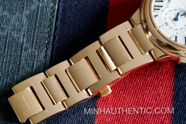Cartier Ballon Bleu Chronograph 18k Rose Gold W6920010 (ref. 3107)