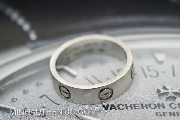 Cartier Love Ring Platinum Pt950