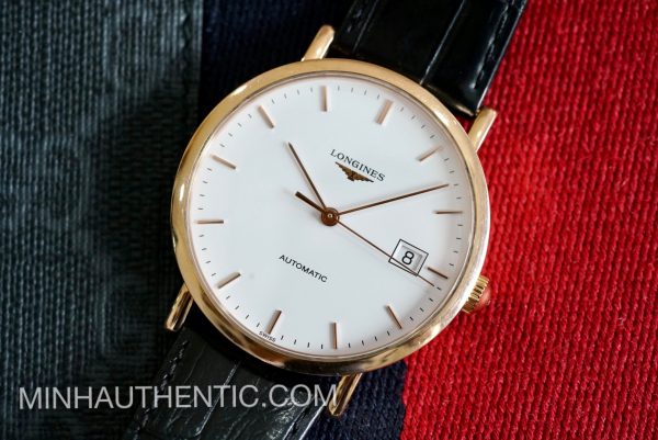 Longines Elegant 18k Rose Gold Automatic L4.787.8.12.4