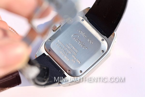 Cartier Santos 100 Medium 18k Rose Gold W20107X7