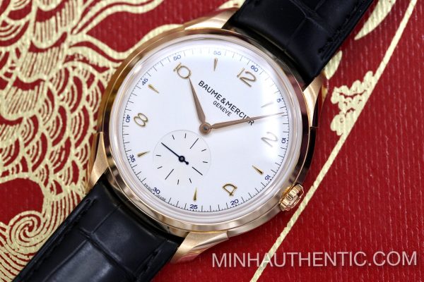 BAUME MERCIER CLIFTON 18K ROSE GOLD M0A10060