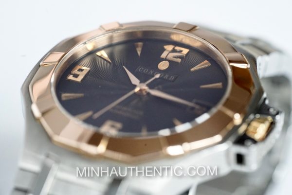 Concord Saratoga Automatic 18k Rose Gold/Steel 19.A9.1894