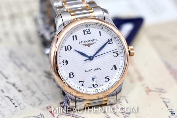 Longines Master 38.5mm 18k Rose Gold/Steel L2.628.5.79.7