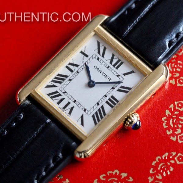 Cartier Tank Solo Small 18k Gold W5200002