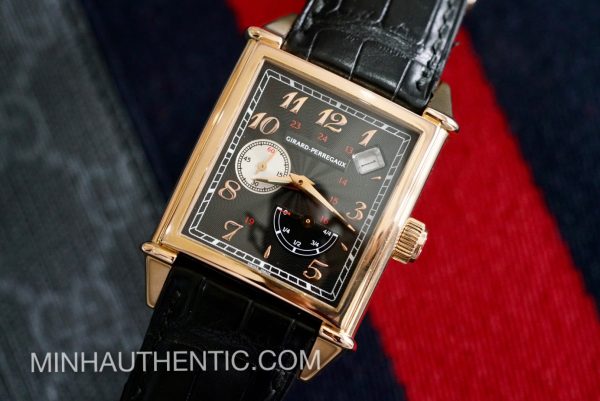 Girard Perregaux Vintage 1945 Power Reserve 18k Rose Gold ref. 2585