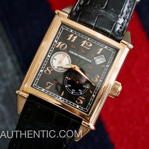 Girard Perregaux Vintage 1945 Power Reserve 18k Rose Gold ref. 2585