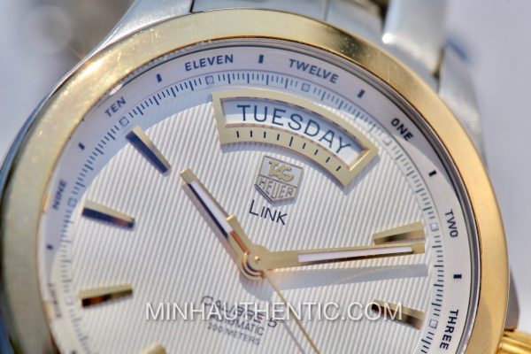 Tag Heuer Link Day Date Automatic 18kG/Steel WJF2050.BB0593