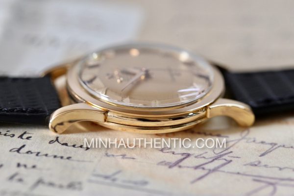 Omega Constellation De Luxe Stepped Pie Pan Arrowhead 18k Rose Gold 2852/2853 SC