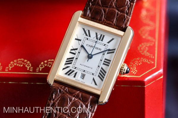 Cartier Tank Solo XL 18k Rose Gold W5200026