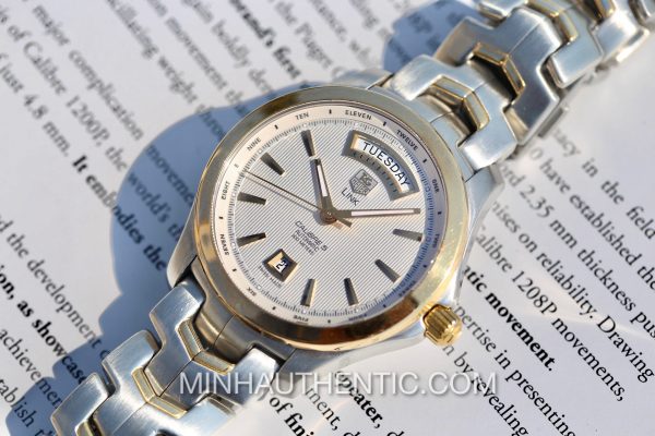 Tag Heuer Link Day Date Automatic 18kG/Steel WJF2050.BB0593