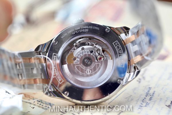 Baume Mercier Clifton 18k Rose Gold/Steel 10140