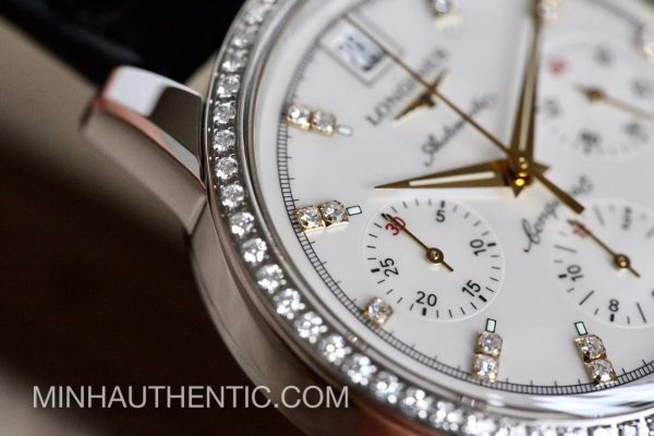 Longines Conquest Chronograph Diamond/MOP L1.141.0.87.3