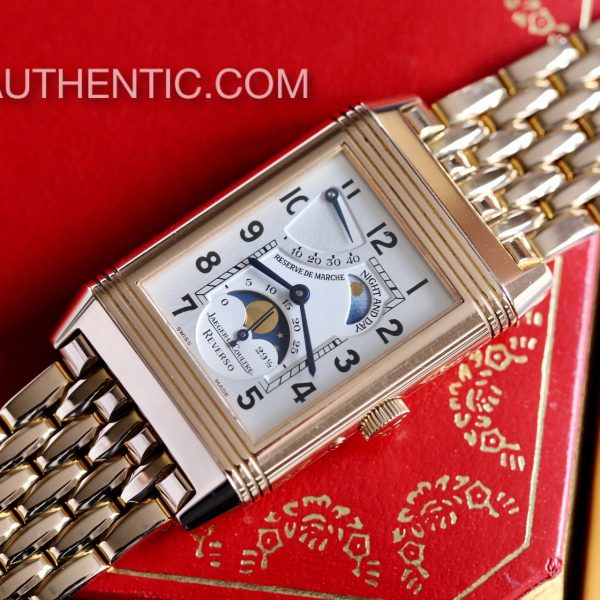 Jaeger LeCoultre Reverso Sun Moon 18k Rose Gold 270.2.63