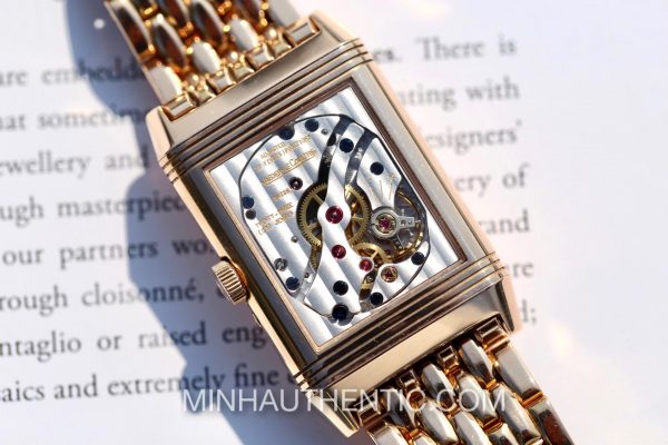 Jaeger LeCoultre Reverso Sun Moon 18k Rose Gold 270.2.63