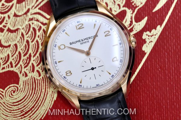 BAUME MERCIER CLIFTON 18K ROSE GOLD M0A10060