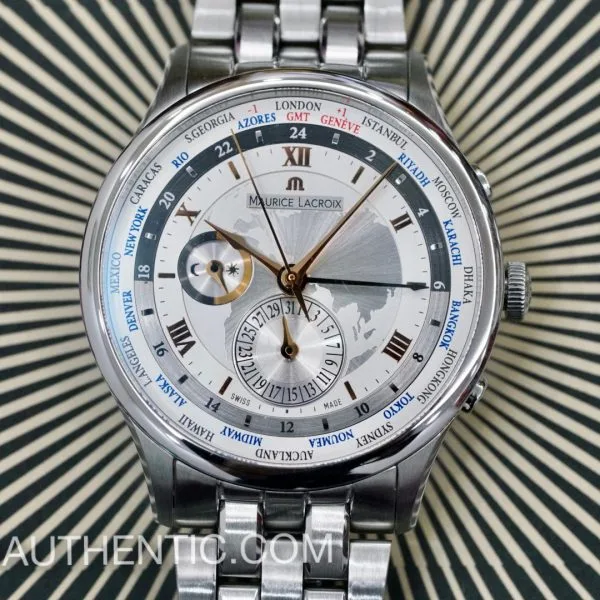 Maurice Lacroix Masterpiece Tradition Worldtimer MP6008-SS002-110