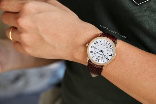 Cartier Ronde Solo XL 18k Rose Gold Automatic W6701009