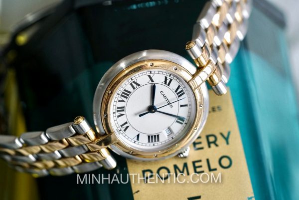 Cartier Panthere Vendome 2-row 18k Gold/Steel