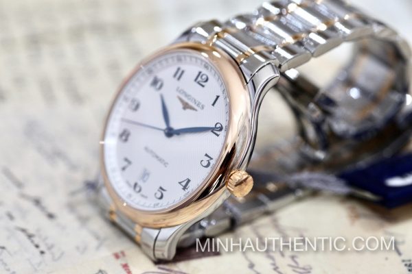 Longines Master 38.5mm 18k Rose Gold/Steel L2.628.5.79.7