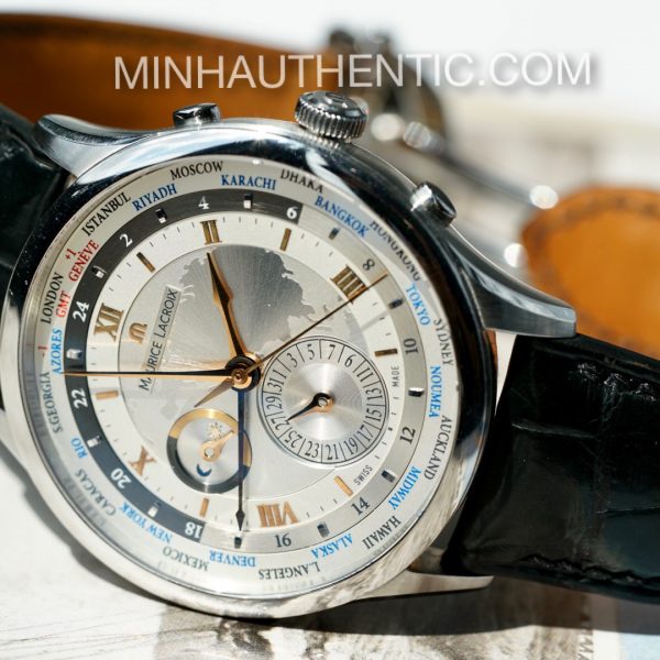 Maurice Lacroix Masterpiece Tradition Worldtimer MP6008-SS001-110
