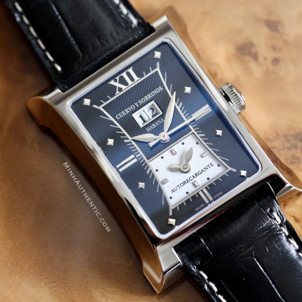 Cuervo y Sobrinos Esplendidos Dual Time 2451.1CT-LBR