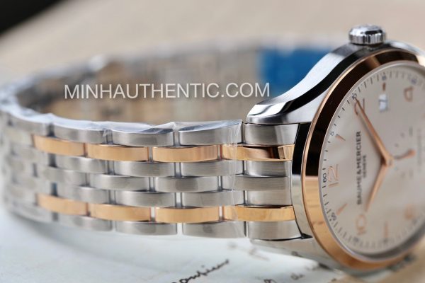Baume Mercier Clifton 18k Rose Gold/Steel 10140