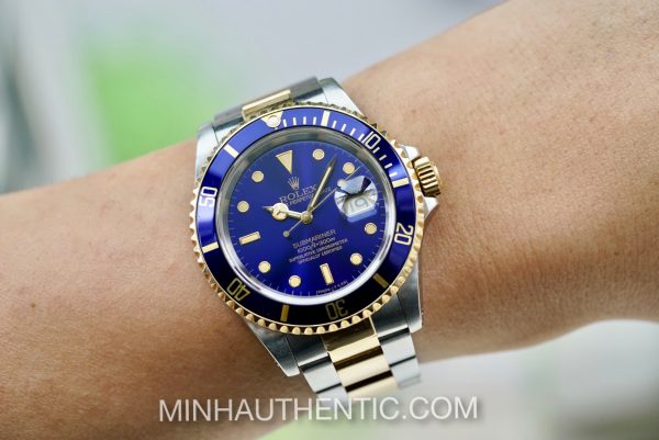 Rolex Submariner Date 18k Gold/Steel 16613