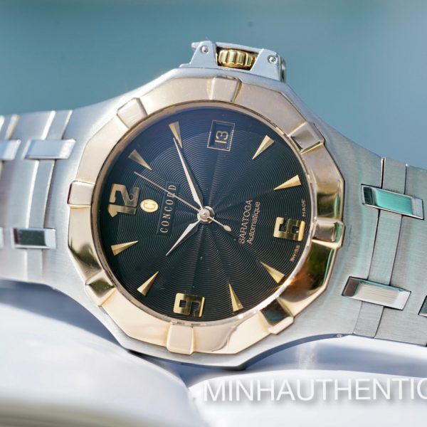 Concord Saratoga Automatic 18k Rose Gold/Steel 19.A9.1894