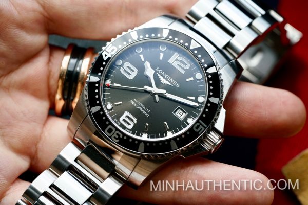 Longines Hydroconquest Automatic Black L3.642.4.56.6