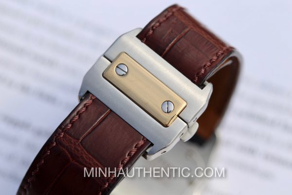 Cartier Santos 100 Large 18K Gold/Steel 2656 W20072X7