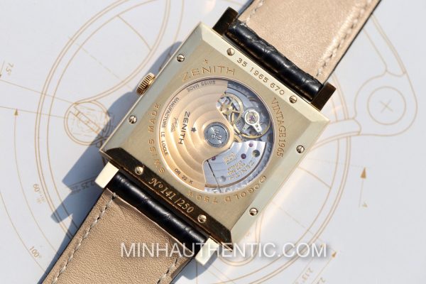 Zenith New Vintage 1965 18kYG 35.1965.670/01.C506